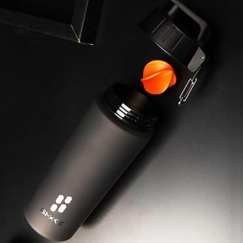 800ml BPA Free tritan Water Bottle Leak-Proof Secured Locking Lid Sports Bottle Outdoor Fitness Water Bottle Riding Travel Cup