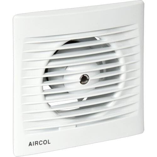 Aircol 120 Silent, Decorative, Plastic Bathroom Fan / Aspirator 160 m³/h