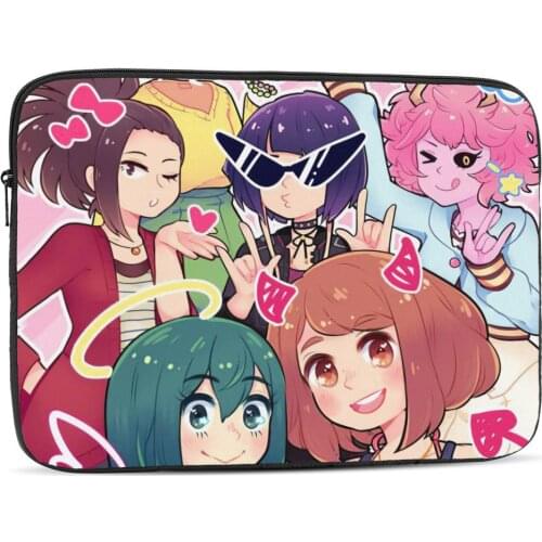 Anime Cartoon Boys Girls Laptop Sleeves for 10/12/13/14/15/17 inch Laptop Pouch Bags Women Notebook Computer Case