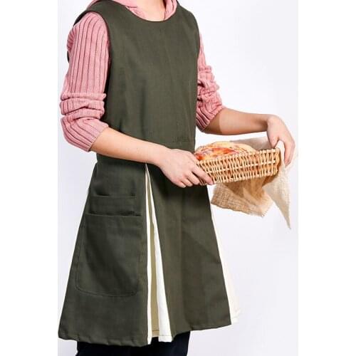 Apron Home Kitchen Cake Baking Milk Tea Shop Restaurant Waiter Men and Women Work Clothes