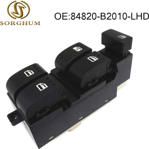 Power Window Master Control Switch Front Left Driver Side for Daihatsu Toyota Avanza BB - Replace OE# 84820-B2010