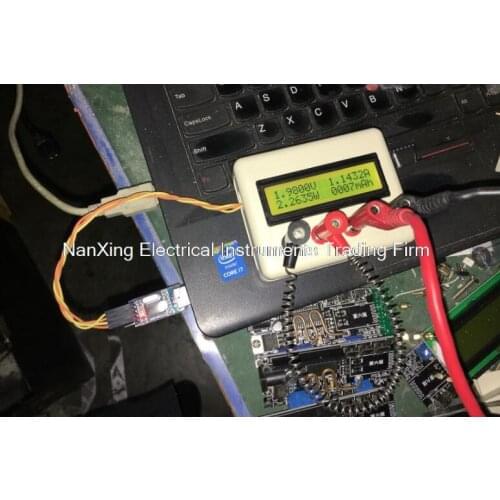 DC voltage meter current meter power meter software connected to the computer storage, 95V, 10A, LCD 5 bit digital display