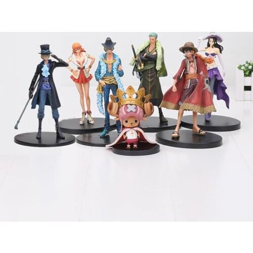 18cm One Piece DXF Sabo Anime Collectible Action Figures PVC Collection toys for christmas luffy zoro chopper nami