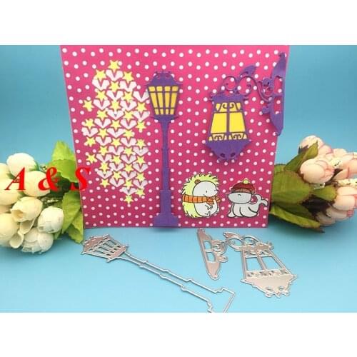 S49 METAL CUTTING DIES Street Lamp gift Scrapbook card album wedding paper craft home decor embossing stencil punch