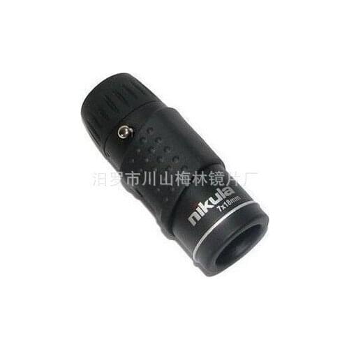 WHole Sale 50pcs/lot Genuine N1kula 7X18 monocular telescope ultra high definition pocket telescope