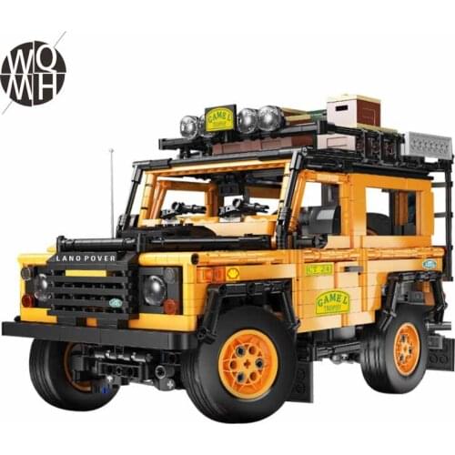 MOC High-tech Expert Famous Super Sport Car Building Blocks Speed Off-road Vehicle Model Bricks Birthday Toys Gift Children