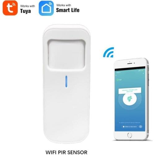 Newest Tuya Smart PIR Motion Sensor Detector WIFI Motion Sensor Smart Life APP Wireless Home Security System For Android Ios