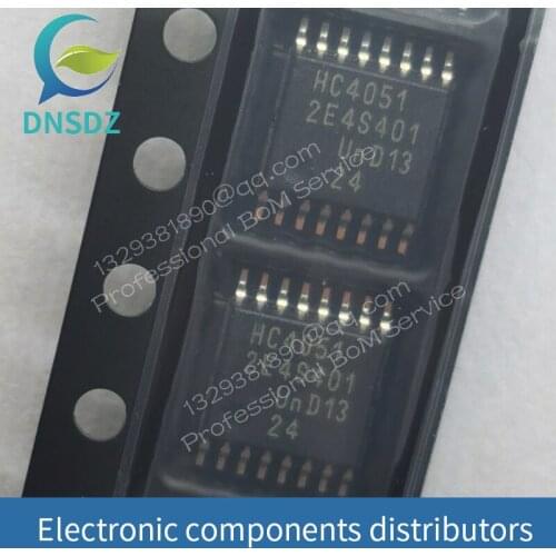 Original HC4051 74HC4051 74HC4051PW TSSOP-16 100% nuevo 20unids/lote