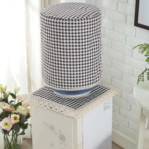 Simple 18.9L standard water dispenser cover set dustproof cloth cover for water cooler barrel home decor