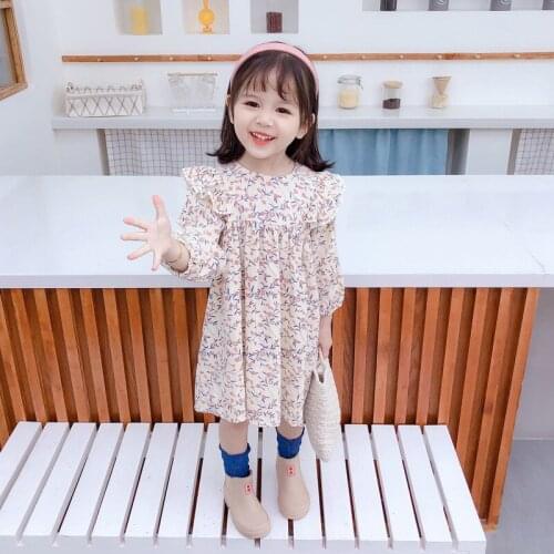 High Quality Spring Summer Girls Dress Kids Teenagers Children Clothes Outwear Special Occasion Long Sleeve Party Wedding