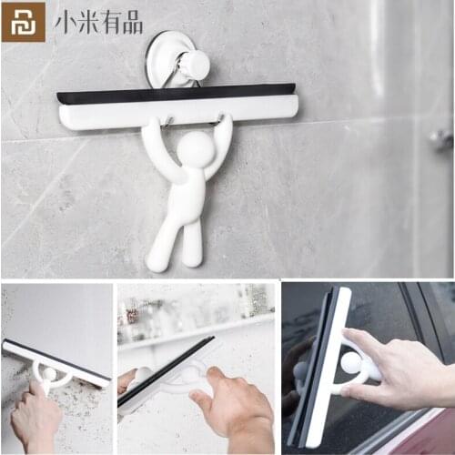 Youpin Window Scraper Shower Squeegee Window Soft Glass Wiper Scraper Cleaner Glass Tools Household Mirror Floor Blade Brush