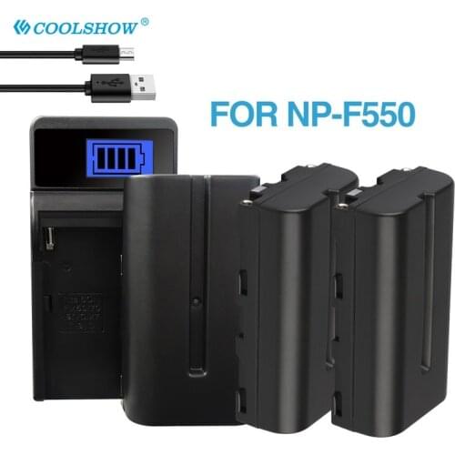 2100mah Battery NP-F550 NP-F570 NP-F330 for Sony NP F970 F750 F770 F960 F550 F530 F330 F570 CCD-SC55 TR516 TR716 TR818 TR91