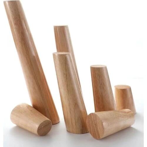 4PCS/lot Solid wood foot sofa nightstand table leg feet tea table legs feet wooden cabinet TV ark contracted support legs