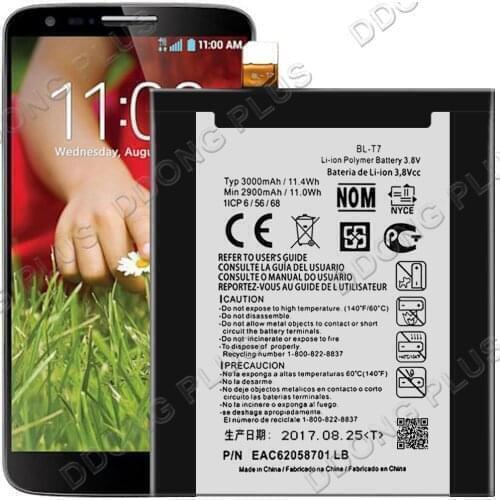 BL-T7 Battery For LG G2 VS980 Battery EAC62058701 Replacement Repair Part