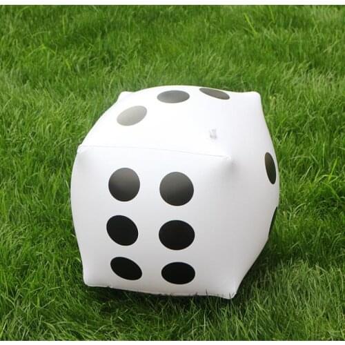 Dice Balloon Summer Holiday Swimming Pool Party Supplies Birthday Party Decoration Game PVC Inflatable Ballon 30cm or 60cm SN