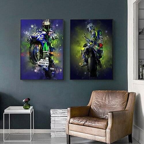 Full Square/Round Drill 5D DIY Diamond Painting "Abstract Watercolor Motorcycle" 3D Embroidery Cross Stitch Home Decor WG2708