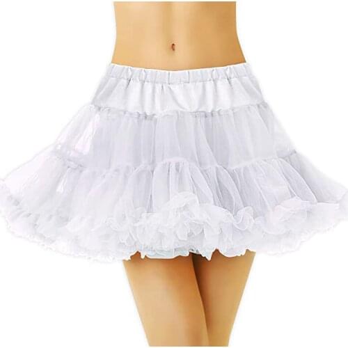 White Tulle Petticoat Skirt Adult Standard Size1 Piece ballerina costume