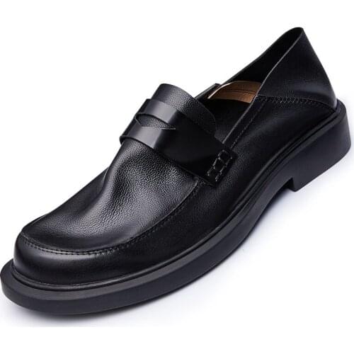 Spring Autumn Winter Men Leisure Shoes Soft Bottom Breathable Casual Shoes Summer Cowhide British Retro Boots Men Custom Shoes