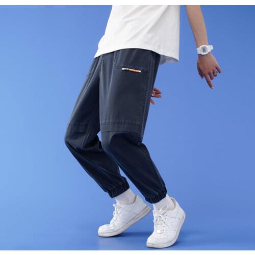 WWKK 2021 New Design Drawstring Harem Pants Men Jogging Pants Japanese Style Male Crotch Wide Leg Pants Casual Loose Trousers