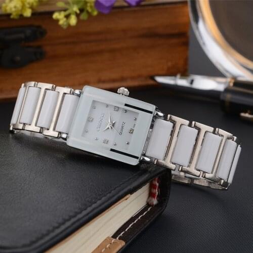 CHENXI Fashion Ceramic Wrist Watch Women Watches Ladies Top Brand Luxury Crystal Watch Female Clock Relogio Feminino Reloj Mujer