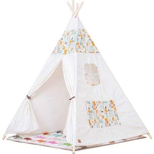 Kids play tent indian teepee tent