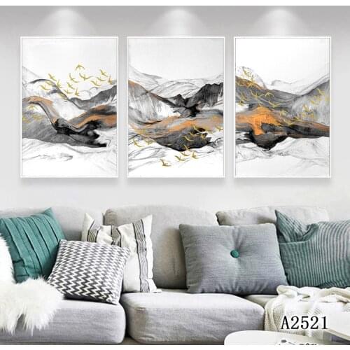 Modern Abstract Oil Painting Print on Canvas 3pcs Abstract Canvas Art Printing Printing Wall Art Picture Painting for Home Decor