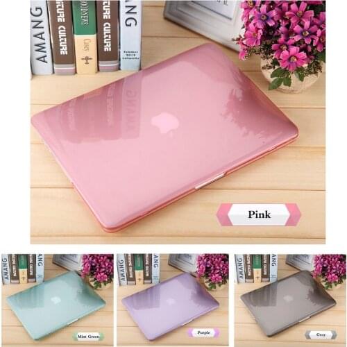 MacCase-2 in 1 Crystal/Matte laptop Hard Case Cover and Keyboard Cover Compatible with Apple MacBook Air 11" (A1370 and A1465)