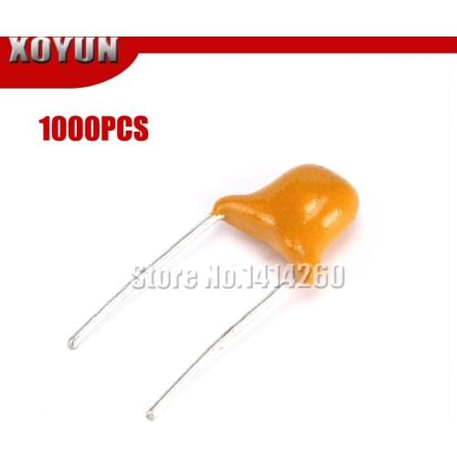 1000Pcs 50V monolithic ceramic capacitor 10PF~ 10UF 22PF 47NF 220NF 1NF 1UF 4.7UF 100NF 330NF 0.1UF 102 104 105 106 103 473 334