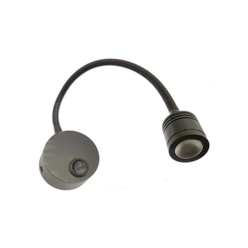 Marine Boat Yacht 1W GOOSENECK LED HEADBOARD WALL LAMP