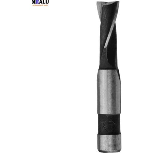 NEW 6mm Endmill 2 flutes Slot Drills Bits Straight Shank Keyway Milling Double-edge Slots Drill Tools