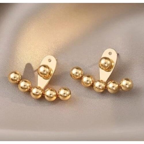 New Cute Simple Stylish Stud Earrings Women Korean Geometric Earings Fashion Jewelry Wholesale/Dropshipping