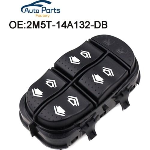 Left Driver Power Window Switch For Ford Focus 1.4 1.8 2.0 16V 1.8 DI / TDDi TDCi RS ST170 2M5T-14A132-DB 2M5T14A132DB