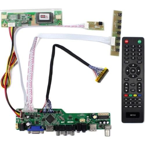 Fit To15.4" TX39D30VC1GAA 1280x800 LCD Display HD MI VGA AV USB LCD Driver Board