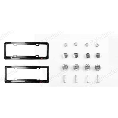 Car styling License plate frame for Au-di high-grade carbon fiber size：45.5cm*16cm