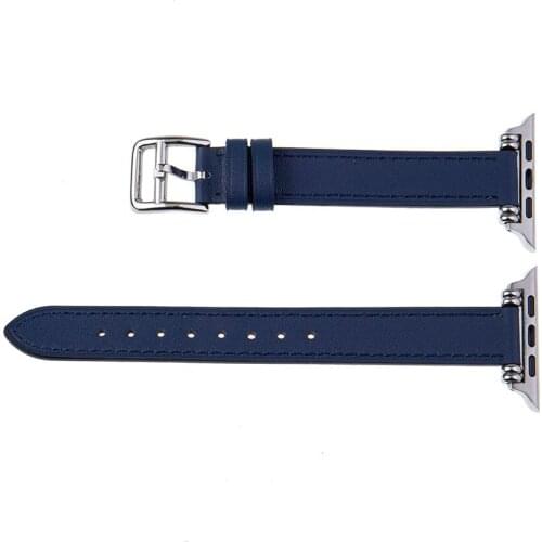 Beads Cowboy Leather Strap for Apple Watch 44mm 40mm 42mm 38mm Band 5 4 3 Womens Bracelet iWatch Series 6 SE 5 4 3 2 1 Wristband