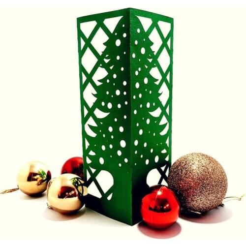 Christmas Metal Cutting Dies 3d snow tree lantern diy Scrapbooking Photo Album Decorative Embossing PaperCard Crafts Die 2020