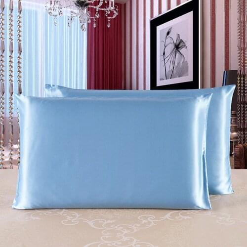 Silk Pillow High Quality Both Sides 100% Pure Mulberry Silk Soft Comfortable 19 Momme Silk Pillow Case 50*75 Cm 5