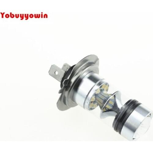 H7 100W CREE Chip LED Fog Tail Conduite phare de voiture Lampe Bulb Blanc Super Bright