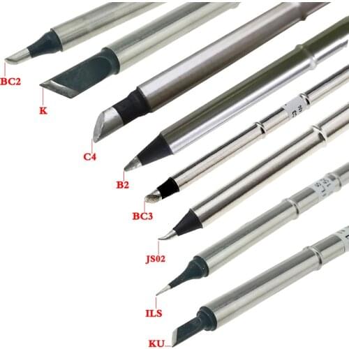 High-Grade T12-K BC2 ILS JL02 KU Soldering Tip For 951 952 Use For HAKKO T12 Soldering Station 7s Melt Tin Welding Tools