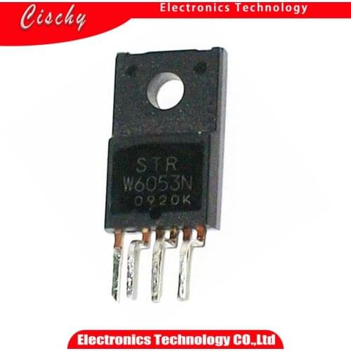 5PCS STR-W6053N TO220 STR-W6053 STRW6053N STR-W6053S TO220F-6 STRW6053S STRW6053 W6053N W6053S