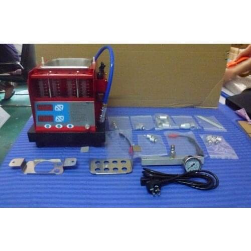 4 cylinders Ultrasonic Fuel Injector Cleaning Machine for Gasoline engines