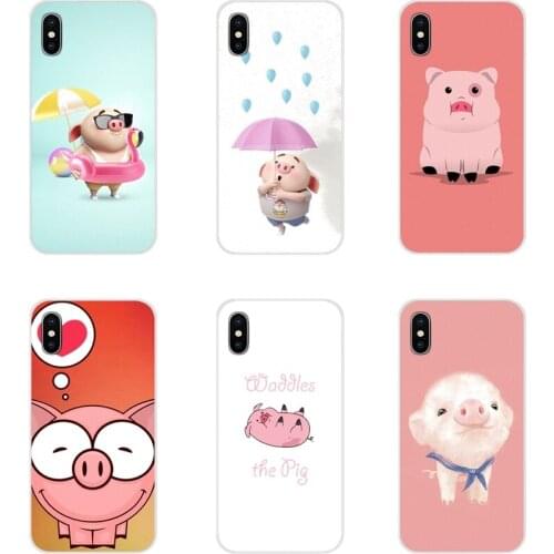 Accessories Phone Cases Covers For Xiaomi Redmi 4A S2 Note 3 3S 4 4X 5 Plus 6 7 6A Pro Pocophone F1 Funny Cartoon Pink Pig