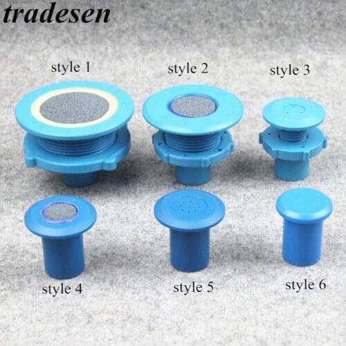 1pcs PVC fish tank oxygen stone plastic oxygen cap internal plug stopper seafood pond oxygen connector Aquarium Air stone