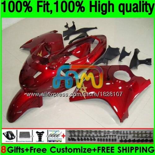 Blackbird For HONDA CBR1100 XX CBR1100XX 96 97 98 99 00 01 131BS.12 CBR 1100XX 1996 Pearl red 1997 1998 1999 2000 2001 Fairing