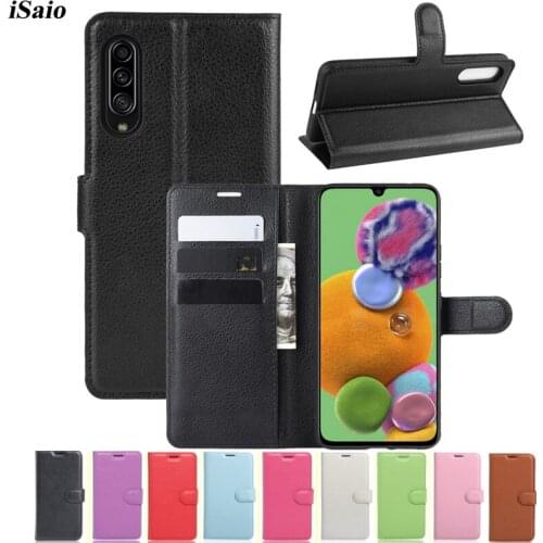 For Samsung Galaxy A90 5G Wallet Case Leather Cover for Samsung Galaxy A90 5G Flip Phone Case TPU Back Cover with Card Holder
