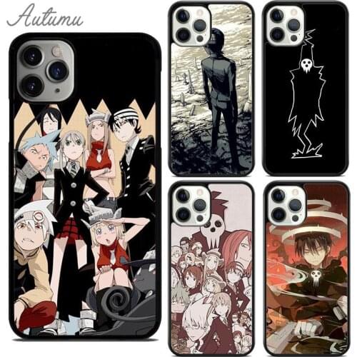 Death the Kid Soul Eater Phone Case for iPhone 11 12 Pro Max mini X XR XS SE 2020 5 6S 7 8 Plus Samsung Galaxy S8 S9 S10 Cover