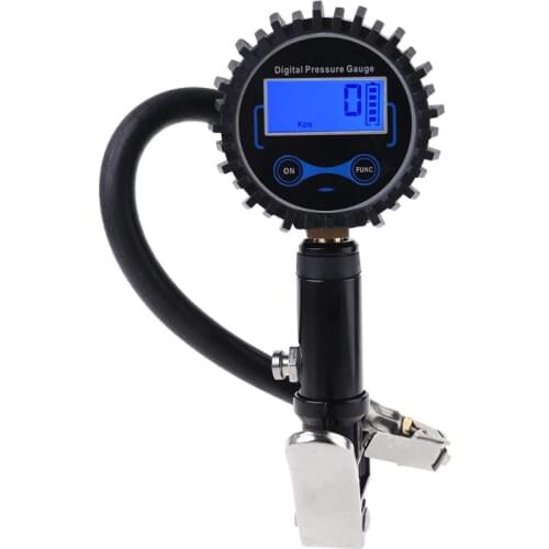 Digital Tire Inflator 0-200PSI with Pressure Gauge Heavy Duty Auto Air Inflating B85C