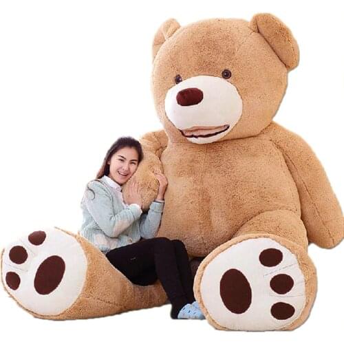 Fancytrader High Quality Super JUMBO Toy 102 Inches / 260cm Huge Bear toys!! Giant Plush Stuffed Bear Great Gift FT90450