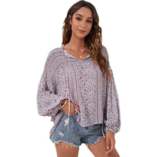 JQYISHANGPIN Blouses With Flowers