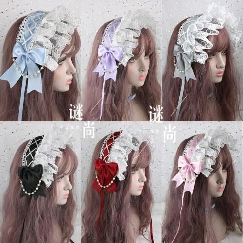 Lolita Lolita Hair Band Daily Life Versatile BNT Headdress Angel Handle/Angel Street Poison Mushroom